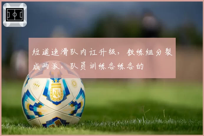 短道速滑队内讧升级，教练组分裂成两派，队员训练各练各的