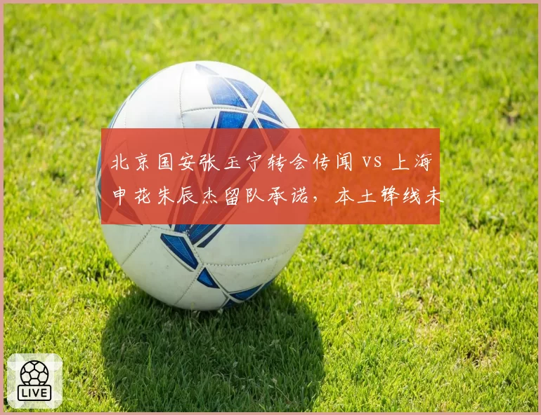 北京国安张玉宁转会传闻 vs 上海申花朱辰杰留队承诺，本土锋线未来走向对比
